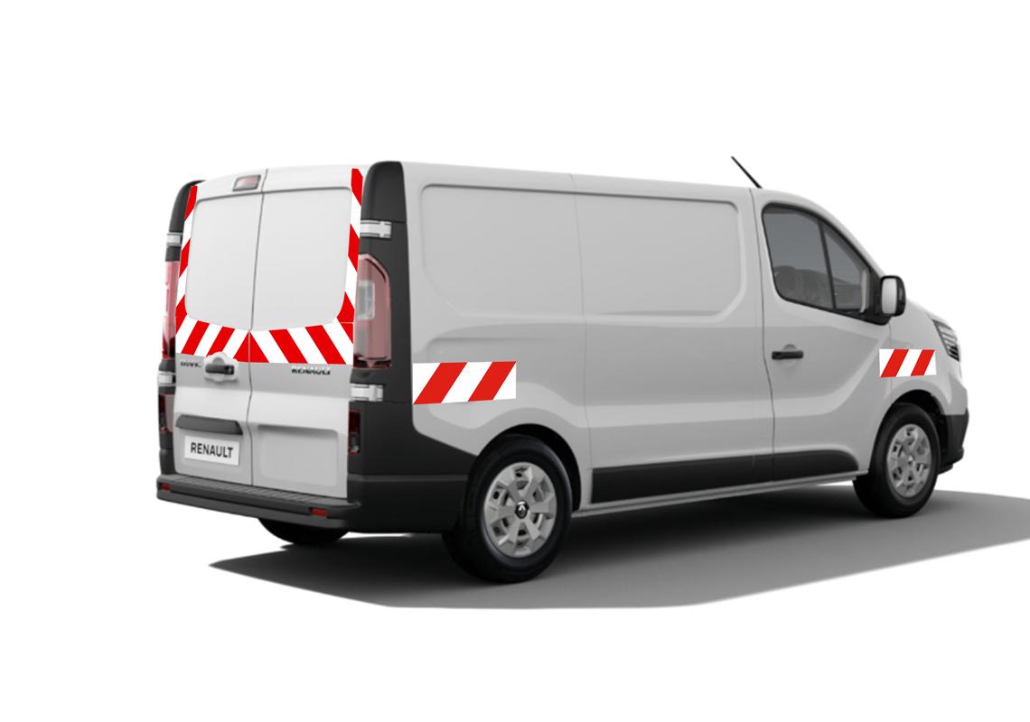 Vorgeschnittenes Markierungsset Klasse A RENAULT TRAFIC 2021-...